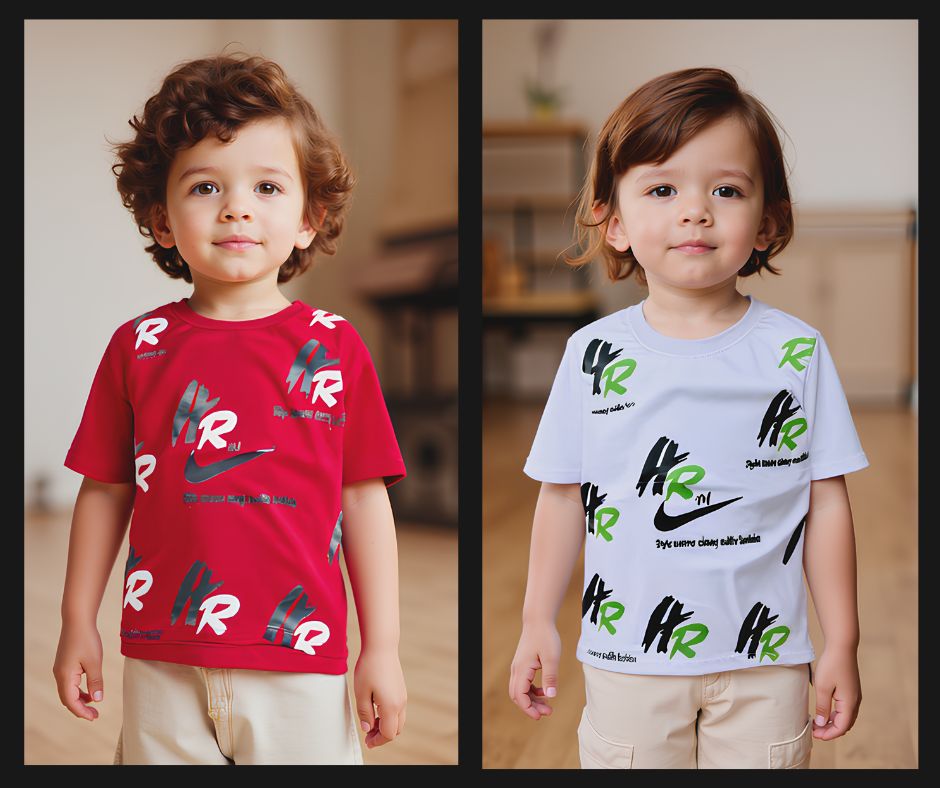 تیشرت پسرانه مدل HR