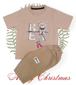 تیشرت شلوارک کتان تدی اسپرت