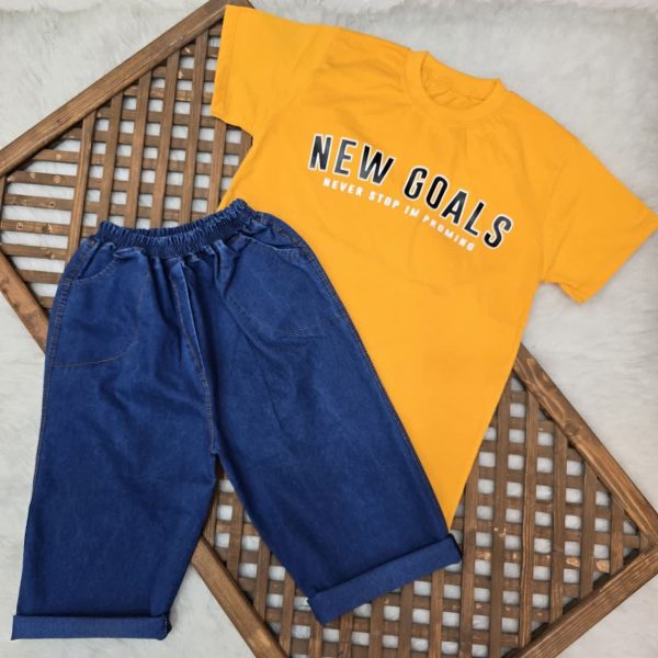 تیشرت شلوارک لی پسرانه