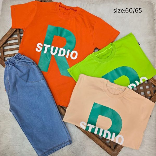 تیشرت شلوارک لی پسرانه