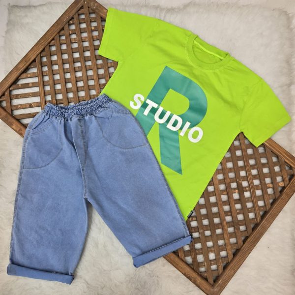 تیشرت شلوارک لی پسرانه