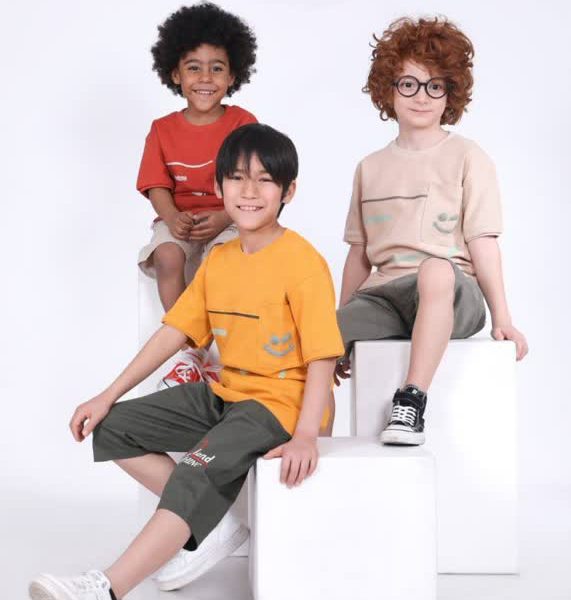 تیشرت شلوارک کتان اسپرت