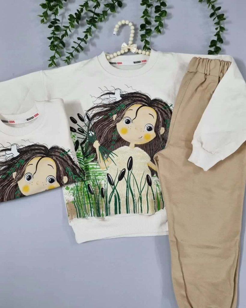 بلوز شلوار دخترانه