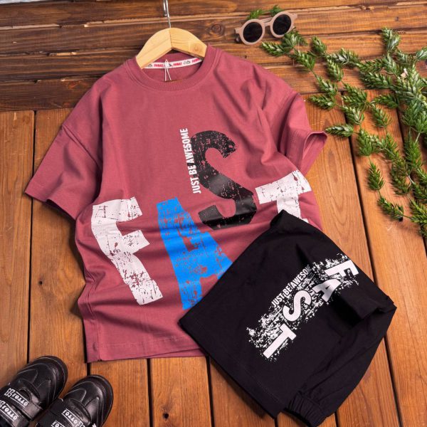 تیشرت شلوارک FAST