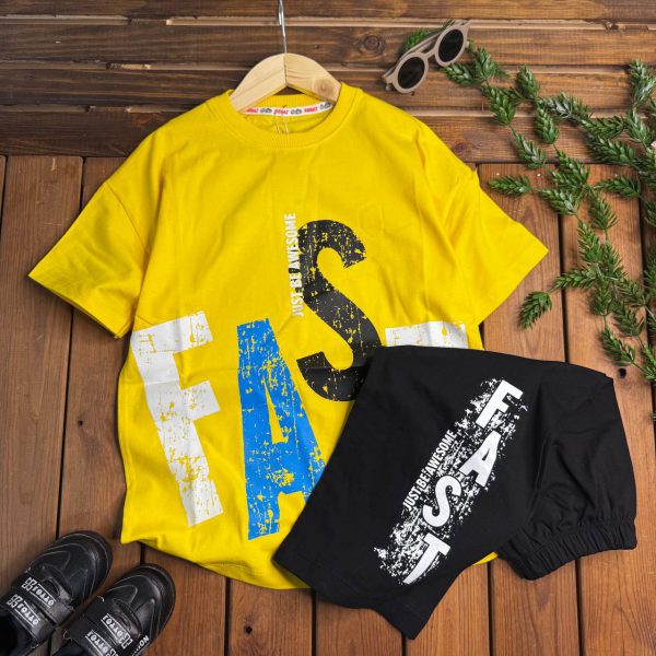 تیشرت شلوارک FAST