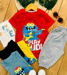 تیشرت شلوارک بچگانه اسپرت