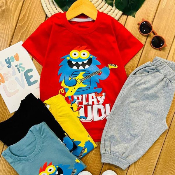 تیشرت شلوارک بچگانه اسپرت