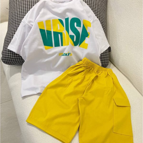 تیشرت شلوارک لش پسرانه