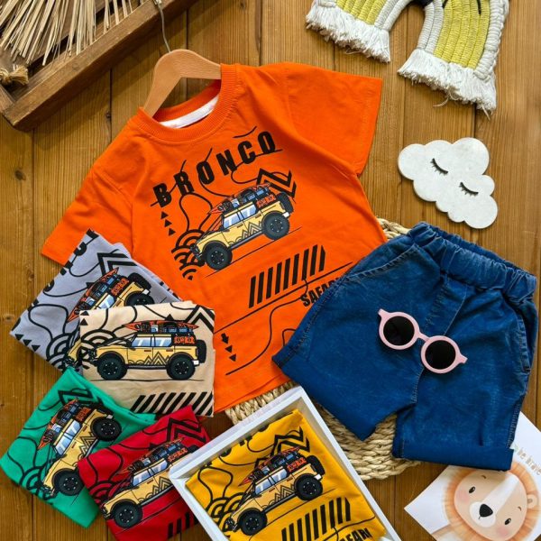 تیشرت شلوارک لی پسرانه