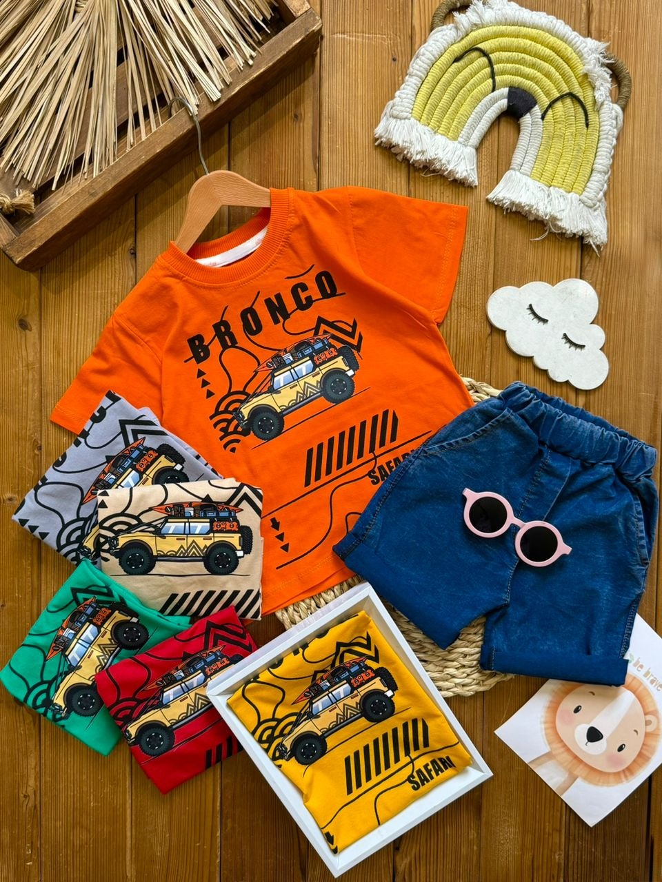 تیشرت شلوارک لی پسرانه