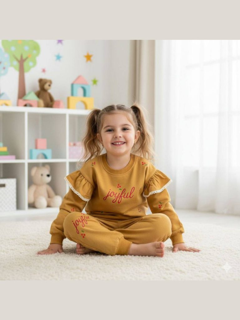 بلوز شلوار گیلاسی دخترانه دورس